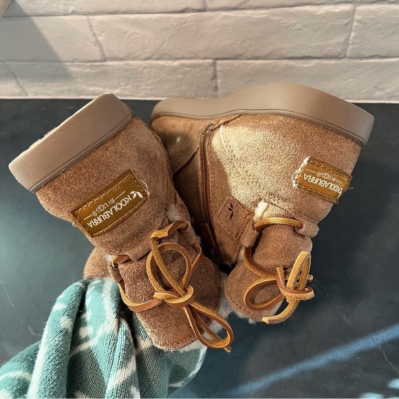 UGG Koolaburra sz 6 chestnut suede lined boots - Picture 5 of 15